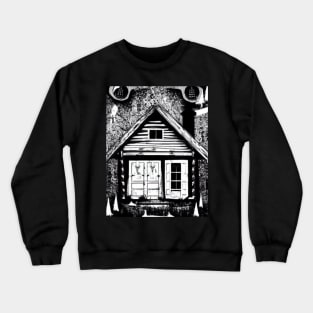 Wooden Cabin Crewneck Sweatshirt